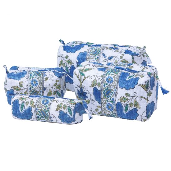 Janvi Makeup Bags Collection - Blue